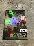 Israel Adesanya  UFC 2021 Panini Chronicles Illusions #179