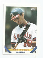 Rob Ducey Angels 1993 Topps #293