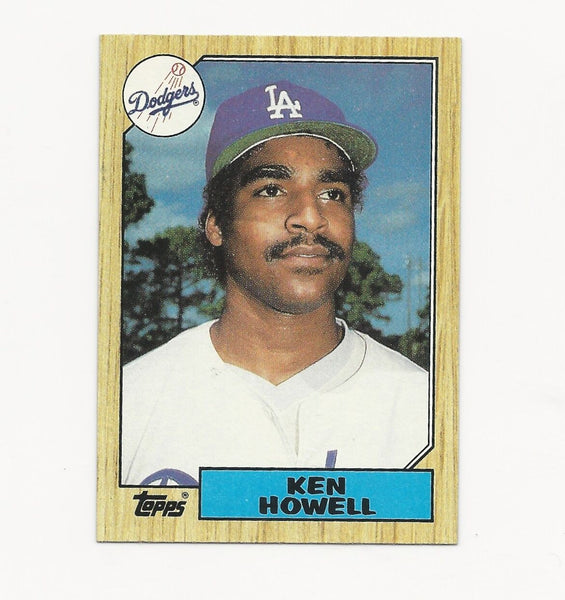 Ken Howell Dodgers 1987 Topps #477