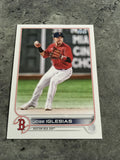 Jose Iglesias Red Sox 2022 Topps #15
