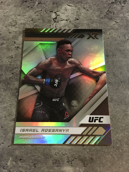 Israel Adesanya  UFC 2021 Panini Chronicles XR #195