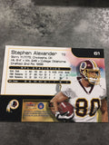 Stephen Alexander Redskins 2000 Skybox #61