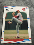 Ted Power Reds 1988 Fleer #245