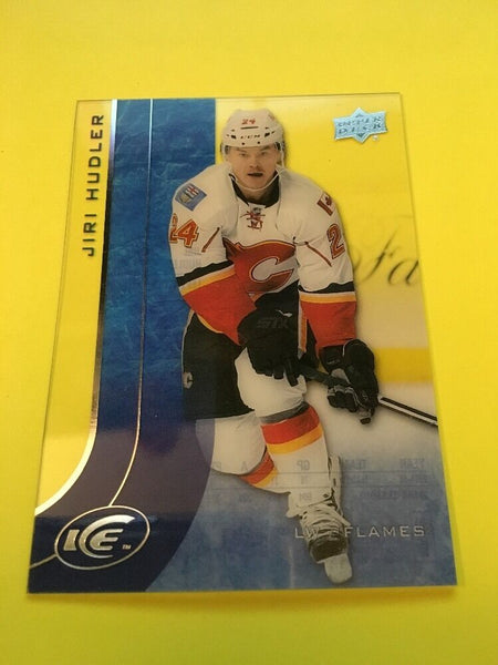 Jiri Hudler Flames 2015-2016 Upper Deck Ice #85