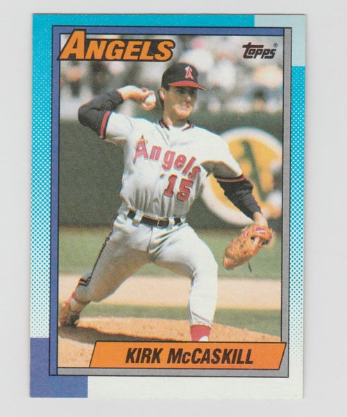 Kirk McCaskill Angels 1990 Topps #215