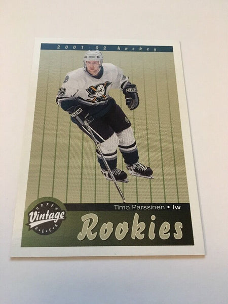 Timo Parssinen Ducks 2001-2002 Upper Deck Vintage Rookie #271