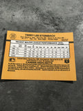 Terry Steinbach A's 1989 Donruss #268