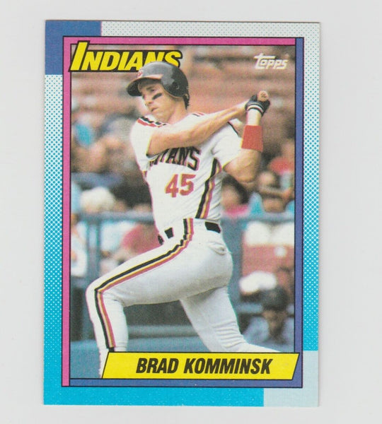 Brad Komminsk Indians 1990 Topps #476
