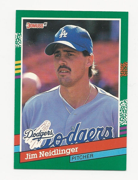 Jim Neidlinger Dodgers 1991 Donruss #713