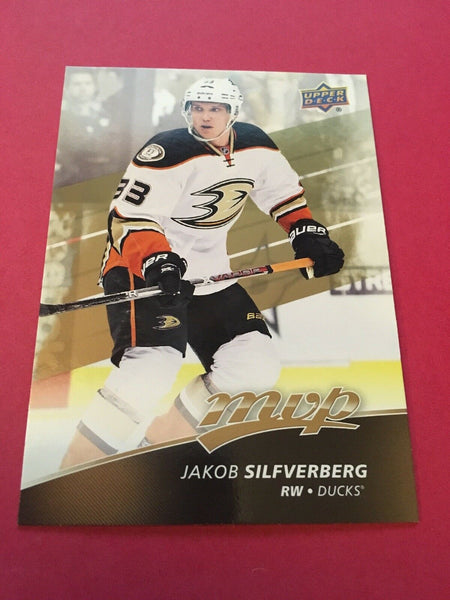 Jakob Silfverberg Ducks 2017-2018 Upper Deck MVP #193