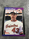 Curt Schilling Orioles 1989 Donruss #635