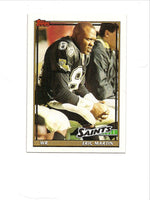 Eric Martin Saints 1991 Topps #311