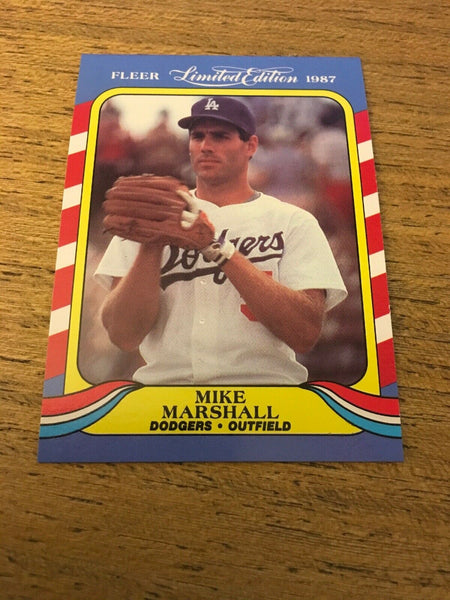 Mike Marshall Dodgers 1987 Fleer Limited Edition #25