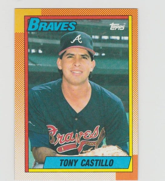 Tony Castillo Braves 1990 Topps #620