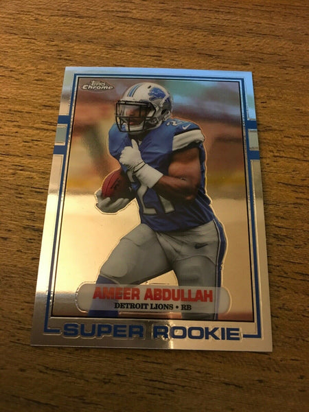 Ameer Abdullah Lions 2015 Topps Chrome 89 Rookie #89-AA