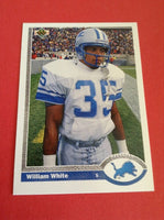 William White Lions 1991 Upper Deck #49