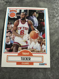 Trent Tucker Knicks 1990-1991 Fleer #129