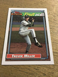 Trever Miller Tigers 1992 Topps Rookie #684