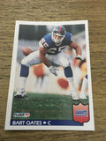Bart Oates Giants 1992 Fleer #299