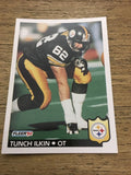 Tunch Ilkin Steelers 1992 Fleer #346