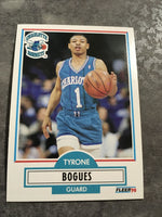 Tyrone Bogues Hornets 1990-1991 Fleer #16