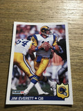 Jim Everett Rams 1992 Fleer #211