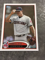 Ubaldo Jimenez Indians 2012 Topps #306