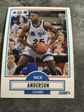 Nick Anderson Magic 1990-1991 Fleer #132