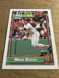 Wade Boggs Red Sox 1992 Topps All Star#399