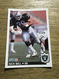 Nick Bell Raiders 1992 Fleer #190