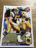 Bern Brostek Rams 1992 Fleer #208