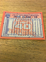 Jack Clark Padres 1991 Topps #650