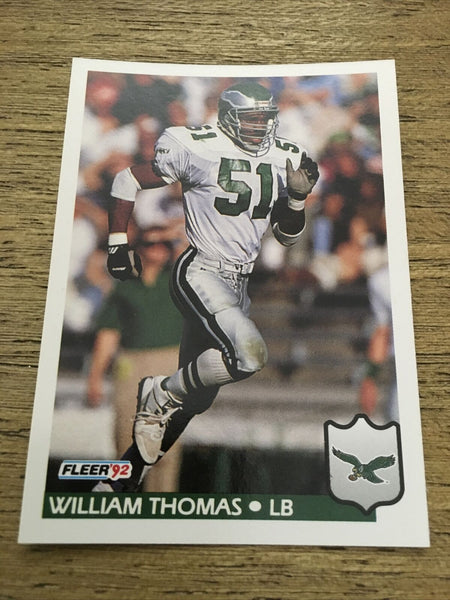 William Thomas Eagles 1992 Fleer #326