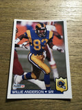 Willie Anderson Rams 1992 Fleer #207