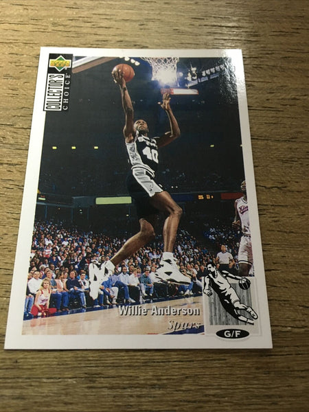 Willie Anderson Spurs 1994-1995 UD Collector's Choice #340