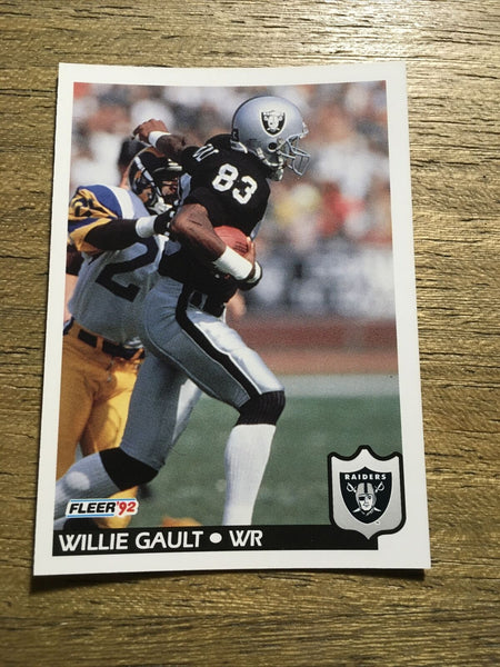 Willie Gault Raiders 1992 Fleer #195