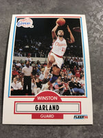 Winston Garland Clippers 1990-1991 Fleer #85