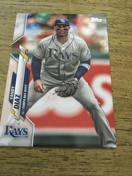 Yandy Diaz Rays 2020 Topps #487