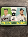 Harmon Killerbrew & Jose Abreu White Sox 2020 Topps Heritage Then & Now #TN8