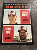 Hunter Harvey & Dillon Tate Orioles 2020 Topps Heritage Rookies #362