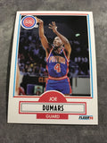 Joe Dumars Pistons 1990-1991 Fleer #55
