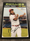 Maikel Franco Phillies 2020 Topps Heritage #119