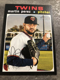 Martin Perez Twins 2020 Topps Heritage #309