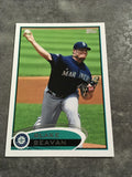Blake Beavan Mariners 2012 Topps #168