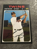 Nelson Cruz Twins 2020 Topps Heritage #186