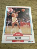 John Battle Hawks 1990-1991 Fleer #1