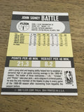 John Battle Hawks 1990-1991 Fleer #1