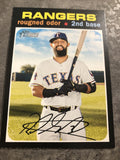 Rougned Odor Rangers 2020 Topps Heritage #38