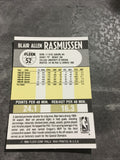 Blair Rasmussen Nuggets 1990-1991 Fleer #52
