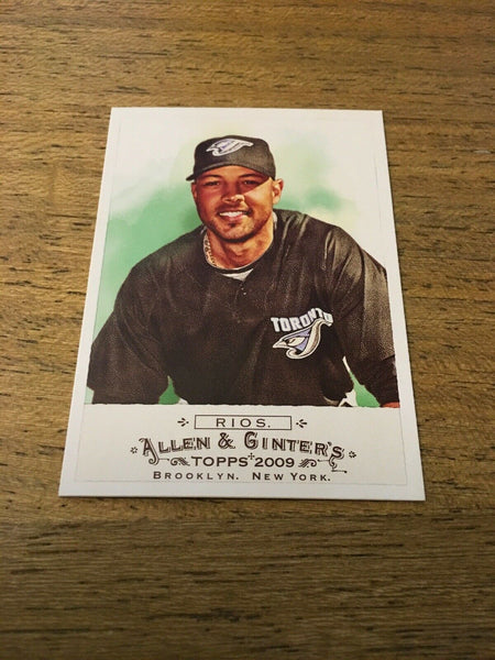 Alex Rios Blue Jays 2009 Topps Allen & Ginter's #55